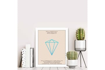 MDF-bilde Dekorativ - Flerfarget - Interiør - Maleri & posters - Lerretsbilder