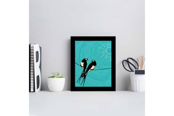 MDF-bilde Dekorativ - Flerfarget - Interiør - Maleri & posters - Lerretsbilder