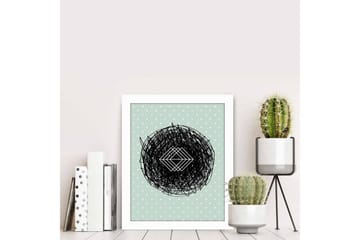 MDF-bilde Dekorativ - Flerfarget - Interiør - Maleri & posters - Lerretsbilder