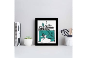 MDF-bilde Dekorativ - Flerfarget - Interiør - Maleri & posters - Lerretsbilder