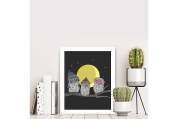 MDF-bilde Dekorativ - Flerfarget - Interiør - Maleri & posters - Lerretsbilder