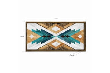 MDF-bilde Dekorativ - Flerfarget - Interiør - Maleri & posters - Lerretsbilder