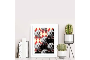 MDF-bilde Dekorativ - Flerfarget - Interiør - Maleri & posters - Lerretsbilder