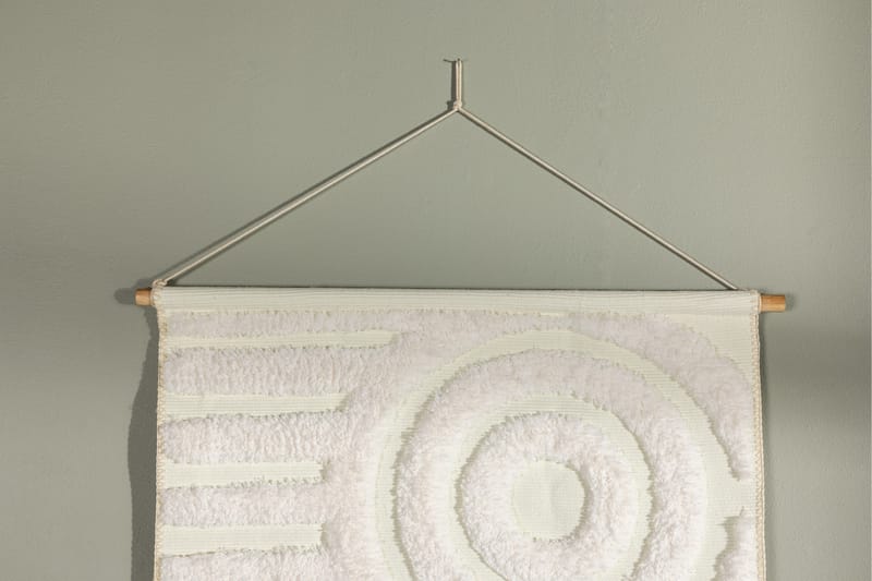 Nikita Stofftavle 70 cm - Hvit - Interiør - Maleri & posters - Lerretsbilder