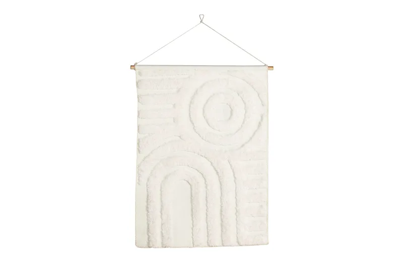 Nikita Stofftavle 70 cm - Hvit - Interiør - Maleri & posters - Lerretsbilder