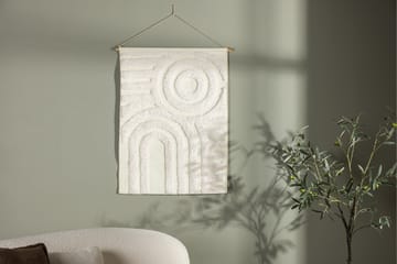 Nikita Stofftavle 70 cm - Hvit - Interiør - Maleri & posters - Lerretsbilder