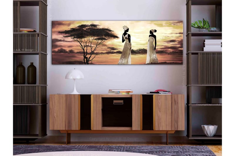 Tavla African Goddesses (1 Part) Narrow 135x45