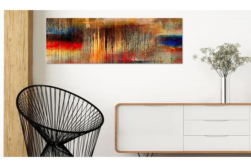 Tavla Autumn Rain VALUE_MISSING_2 135x45 - Interiør - Maleri & posters - Lerretsbilder