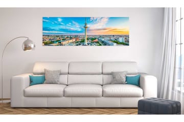 Tavla Berliner Fernsehturm Germany VALUE_MISSING_3 150x50 - Interiør - Maleri & posters - Lerretsbilder