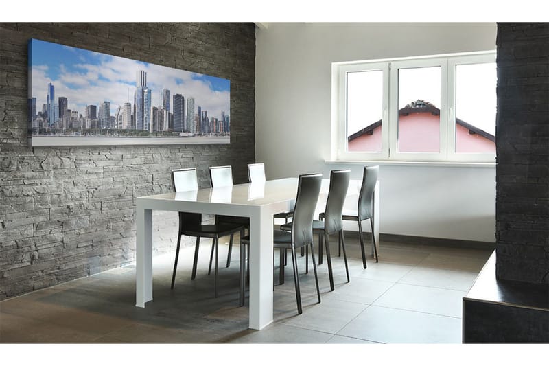Tavla Big City Hopes 135x45 cm - Interiør - Maleri & posters - Lerretsbilder