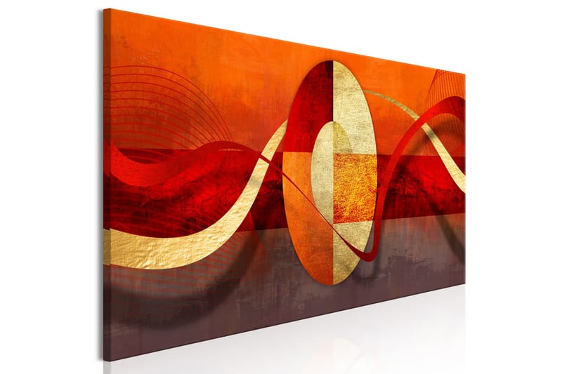 Tavla Circle of Life (1 Part) Narrow 135x45 - Interiør - Maleri & posters - Lerretsbilder