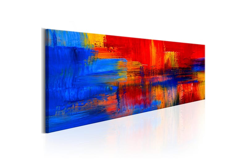 Tavla Colour of Passion 120x40 - Interiør - Maleri & posters - Lerretsbilder