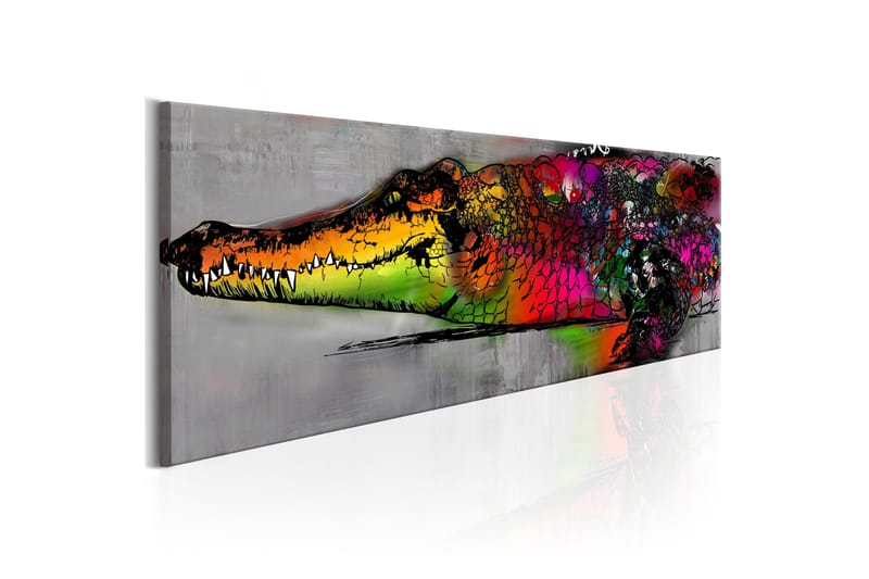 Tavla Colourful Alligator VALUE_MISSING_2 120x40