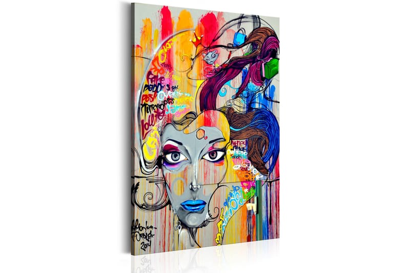 Tavla Colourful Thoughts VALUE_MISSING_3 80x120