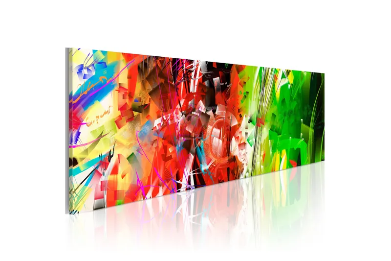 Tavla Elementära Former 135x45 cm