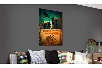 Tavla Enjoy The Game VALUE_MISSING_3 80x120 - Interiør - Maleri & posters - Lerretsbilder