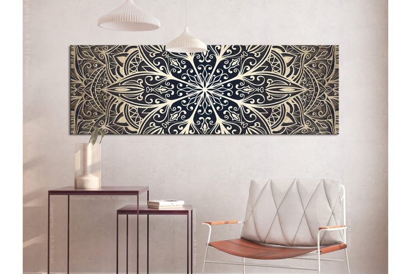 Tavla Feathers (1 Part) Brown Narrow 150x50