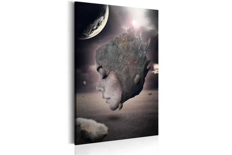 Tavla Galactic Princess 40x60 - Interiør - Maleri & posters - Lerretsbilder