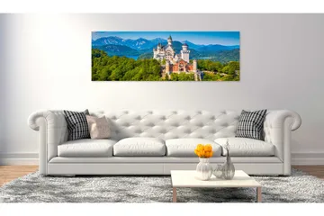 Tavla Magic Places Neuschwanstein Castle VALUE_MISSING_3 150x50 - Interiør - Maleri & posters - Lerretsbilder