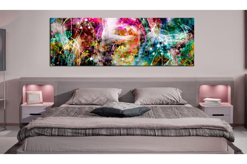 Tavla Magical Kaleidoscope VALUE_MISSING_2 120x40 - Interiør - Maleri & posters - Lerretsbilder