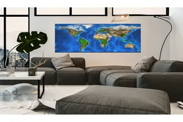 Tavla Magnificent World VALUE_MISSING_2 120x40 - Interiør - Maleri & posters - Lerretsbilder