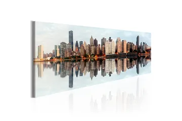 Tavla Morning Manhattan 135x45 - Interiør - Maleri & posters - Lerretsbilder