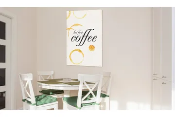 Tavla My Home: Coffee 80x120 VALUE_MISSING_1 - Interiør - Maleri & posters - Lerretsbilder