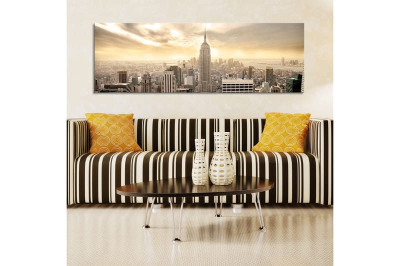 Tavla New York City among the clouds 120x40