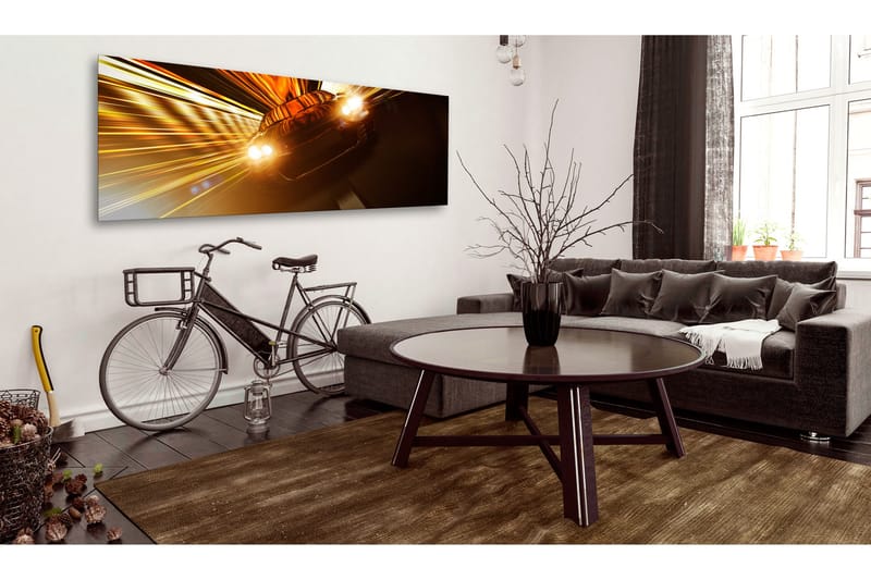 Tavla Night Rally VALUE_MISSING_2 135x45 - Interiør - Maleri & posters - Lerretsbilder