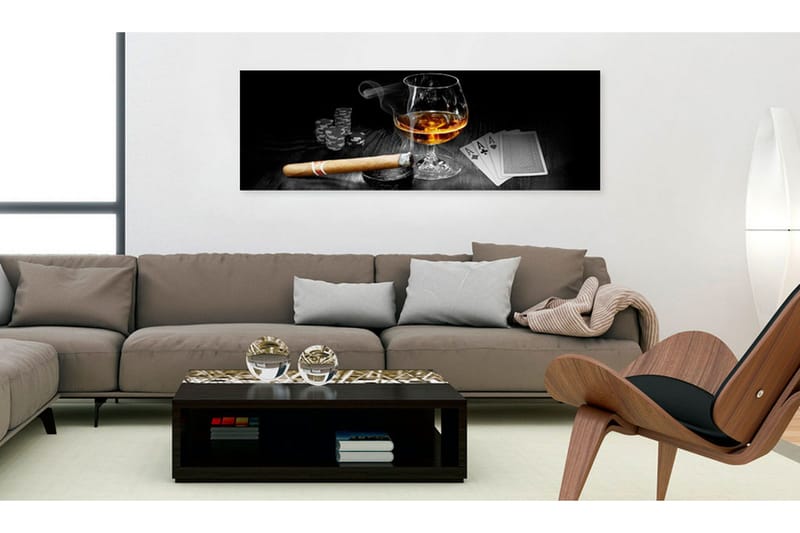 Tavla Noir Désir VALUE_MISSING_3 135x45 - Interiør - Maleri & posters - Lerretsbilder