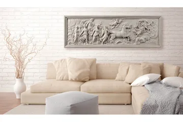 Tavla Relief Apollo And Muses VALUE_MISSING_2 120x40 - Interiør - Maleri & posters - Lerretsbilder