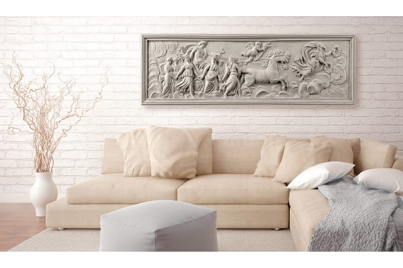 Tavla Relief Apollo And Muses VALUE_MISSING_3 135x45 - Interiør - Maleri & posters - Lerretsbilder