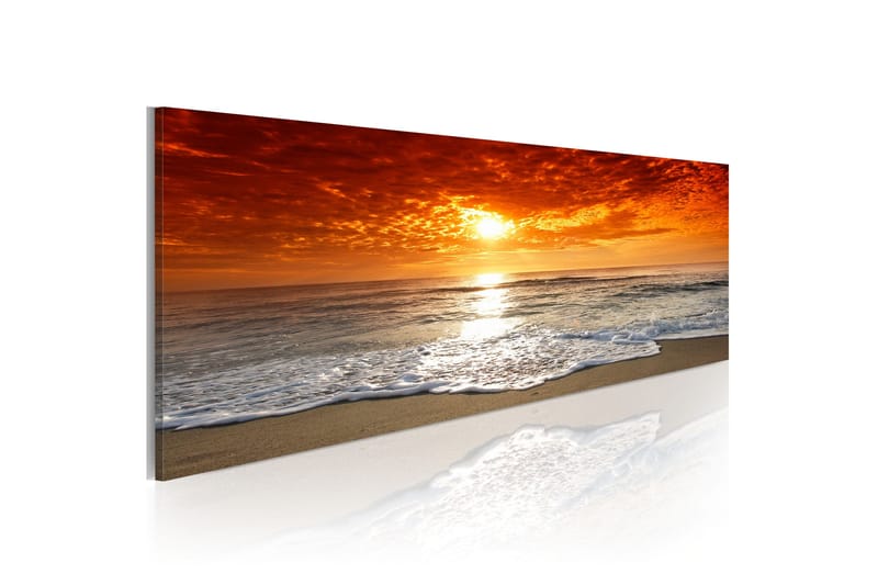 Tavla Romantic sunset 135x45 VALUE_MISSING_1 - Interiør - Maleri & posters - Lerretsbilder