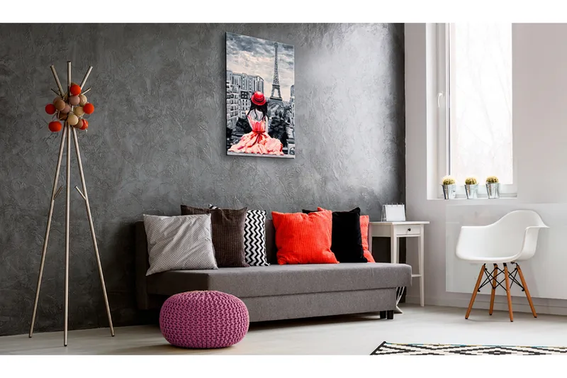 Tavla Romantic Paris 60x90