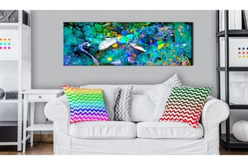 Tavla Sapphire Jungle VALUE_MISSING_2 120x40 - Interiør - Maleri & posters - Lerretsbilder