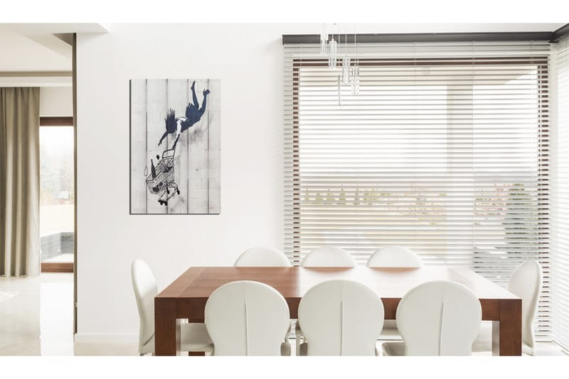 Tavla Shop Til You Drop By Banksy VALUE_MISSING_3 80x120 - Interiør - Maleri & posters - Lerretsbilder