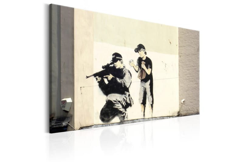 Tavla Sniper And Banksy 120x80 cm