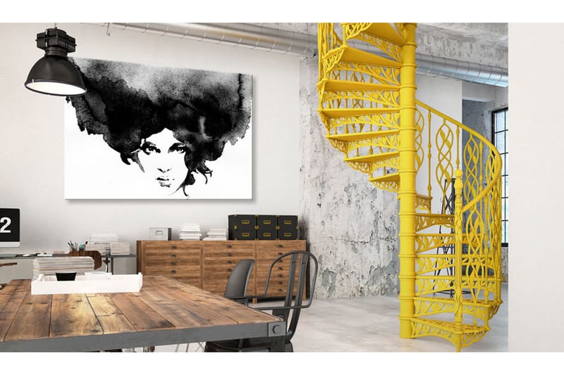 Tavla Storm of Thoughts 120x80 VALUE_MISSING_1 - Interiør - Maleri & posters - Lerretsbilder