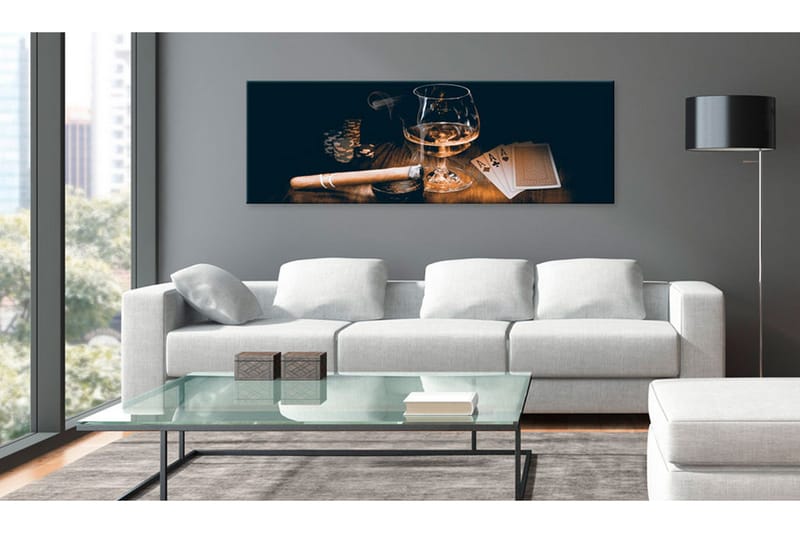 Tavla Stylish Entertainment VALUE_MISSING_3 135x45 - Interiør - Maleri & posters - Lerretsbilder