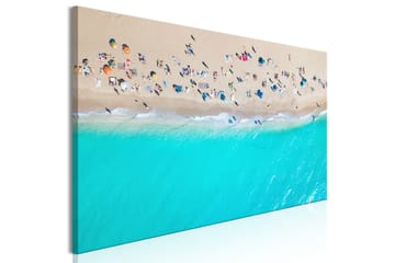 Tavla Sunbathers (1 Part) Narrow 120x40 - Interiør - Maleri & posters - Lerretsbilder