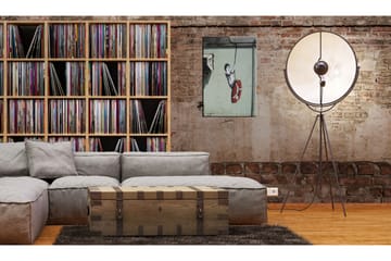 Tavla Swinger New Orleans Banksy 80x120 cm - Interiør - Maleri & posters - Lerretsbilder