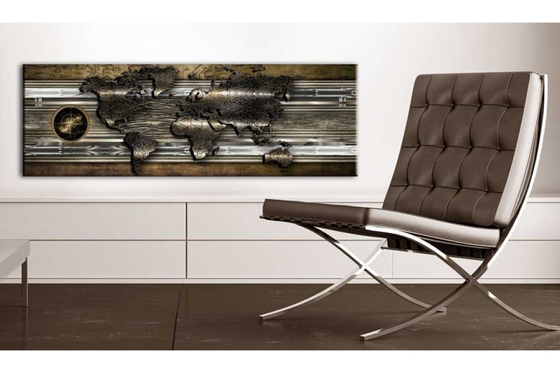 Tavla The World Of Metal VALUE_MISSING_3 120x40 - Interiør - Maleri & posters - Lerretsbilder