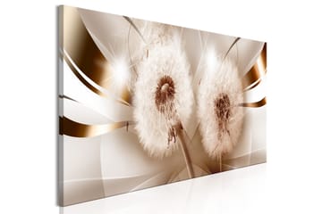 Tavla Two Dandelions (1 Part) Narrow 120x40 - Interiør - Maleri & posters - Lerretsbilder