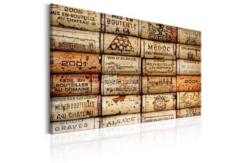 Tavla Vineyard of Memories 120x80 - Interiør - Maleri & posters - Lerretsbilder