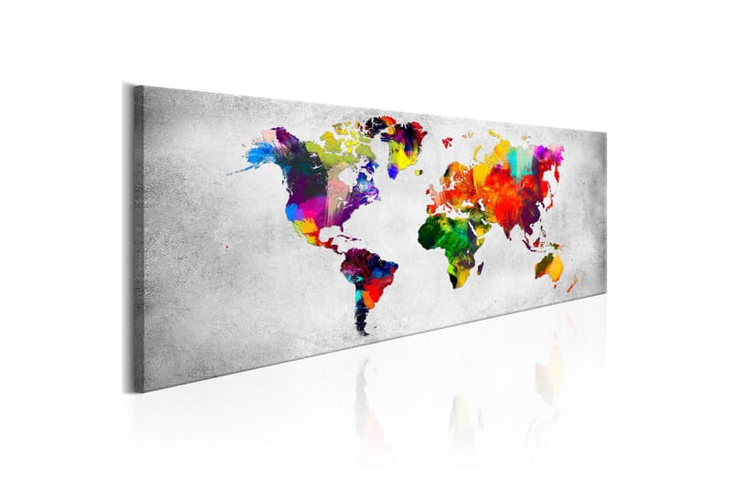 Tavla World Map: Coloured Revolution 120x40