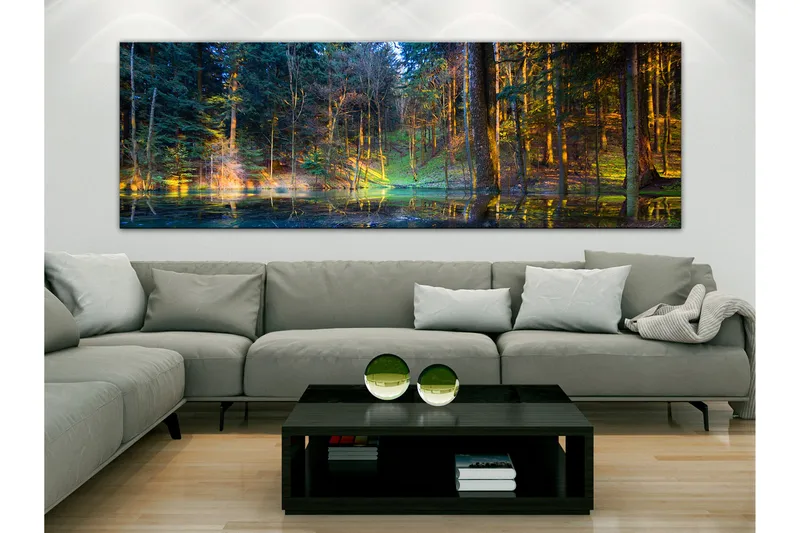 Tavla Pond in the Forest (1 Part) Narrow 135x45