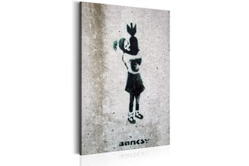 Tavle Bomb Hugger By Banksy 80X120