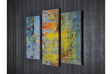 Veggdekorasjon Canvas Bilde 3-delt - Interiør - Maleri & posters - Lerretsbilder