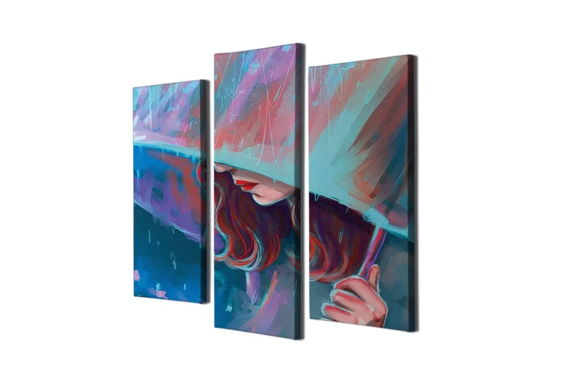 Veggdekorasjon Canvas Bilde 3-delt