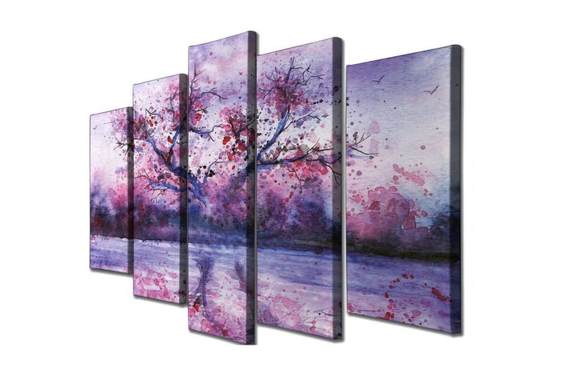 Veggdekorasjon Canvas Bilde 5-delt